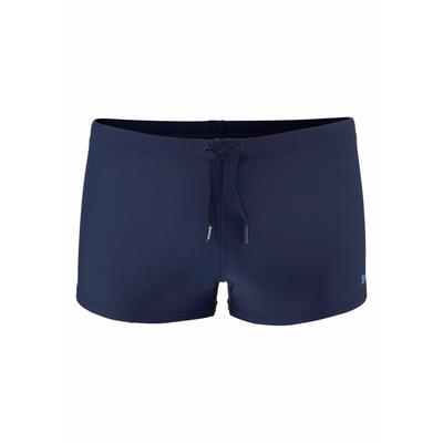 Boxer-Badehose BENCH., Herren, Gr. 6, N-Gr, blau (marine), Polyamid, unifarben, Badehosen, mit Logodruck Image
