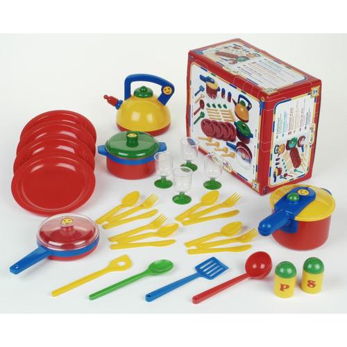 "Kinder-Küchenset KLEIN ""Emma's Kitchen Topfset groß"" Spielzeug-Haushaltsgeräte bunt Kinder Altersempfehlung Spielzeug-Haushaltsgeräte Made in Germany"