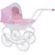 Puppenwagen KNORRTOYS "Classic - Princess White Rose" rosa (princess white rose) Kinder Puppenwagen -trage