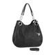 Henkeltasche BRUNO BANANI Gr. B/H/T: 34 cm x 30 cm x 16 cm, schwarz Damen Taschen Handtaschen