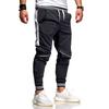 Sweathose BEHYPE "SYDER", Herren, Gr. M, EURO-Größen, grau (dunkelgrau), 70% Baumwolle, 30% Polyester, Hosen, mit coolen Kontrast-Akzenten
