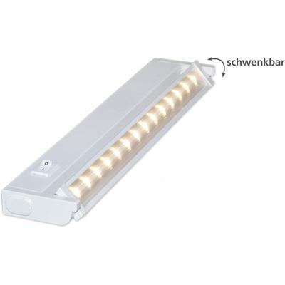 NÄVE Lichtleiste "FUNCTION", weiß, B:2,1cm H:6,2cm L:30,5cm, Lampen, Möbelunterbauleuchte, 14 LED 5050SMD total 3W Image