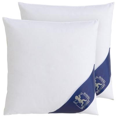 Gänsedaunenkopfkissen SPESSARTTRAUM "Premium", weiß, B:80cm L:80cm, Bezug: 100% Baumwolle. Füllung: 90% Gänsedaunen, 10% Gänsefeder, Kopfkissen, hergestellt in Deutschland, allergikerfreundlich, im Set günstiger Image