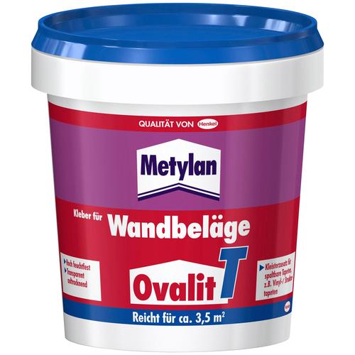 „METYLAN Tapetenkleber „“Ovalit T““ Klebstoffe 5 x 750 g Eimer, für Textiltapeten, Metalltapeten farblos (transparent) Tapeten“