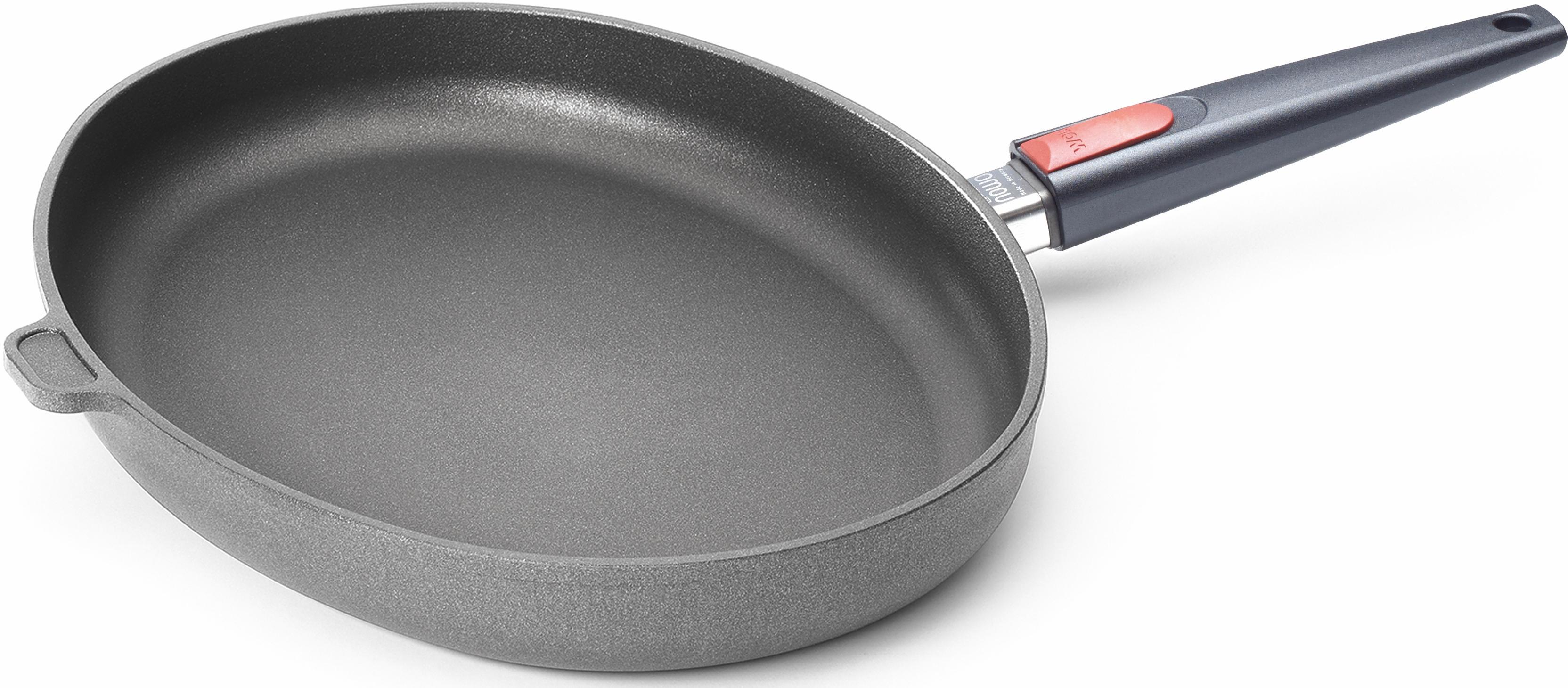 Fischpfanne WOLL MADE IN GERMANY "Nowo Titanium", schwarz, B:28,4cm H:5,5cm L:38cm, Pfannen, Induktion, Made in Germany Image