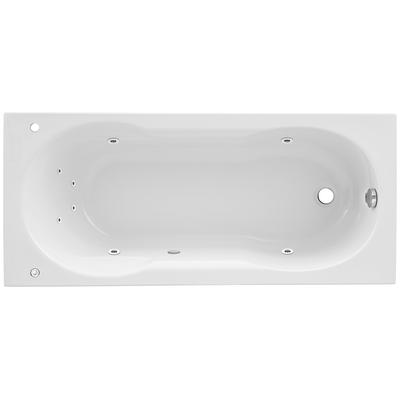 Whirlpool-Badewanne OTTOFOND "Julia" Badewannen weiß Typ 1, chrom