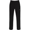 Jerseyhose TRIGEMA "TRIGEMA Freizeithose mit elastischer Kordel", Damen, Gr. L, US-Größen, schwarz, 74% Nylon, 26% Elastan, casual, Hosen