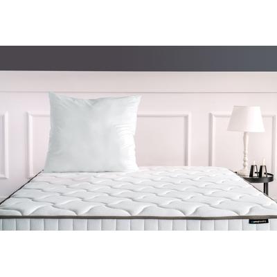 Microfaserkissen YATAS BEDDING "Handy, Kopfkissen 40x80 cm & weitere Größen", weiß, B:80cm L:80cm, Bezug: 100% Polyester. Füllung: 100% Polyester, Kopfkissen, allergiker geeignet (Hausstauballergiker)