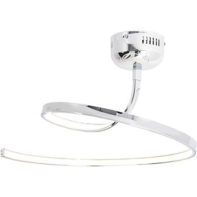 NÄVE LED Deckenleuchte "LOOK LINE", grau (chromfarben), Ø 60cm H: 32cm, Lampen, LED Deckenleuchte,incl. LEDs total 25W 3000k; 1300lm Image
