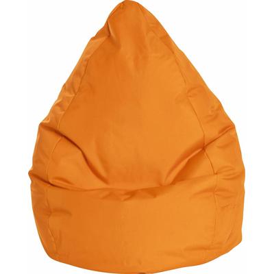 Sitzsack SITTING POINT "BRAVAL L", orange (organge), B:70cm H:90cm T:70cm, Polyester, Polystyrol, Sitzsäcke Image