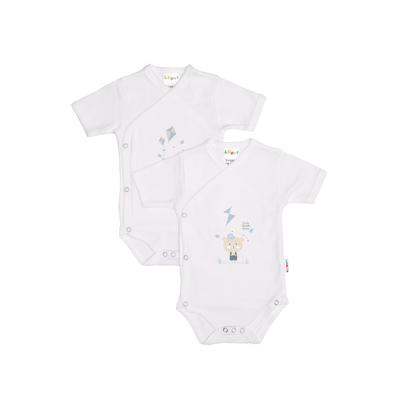 Body LILIPUT Gr. 50/56, EURO-Größen, weiß Baby Bodies mit süßem Frontdruck