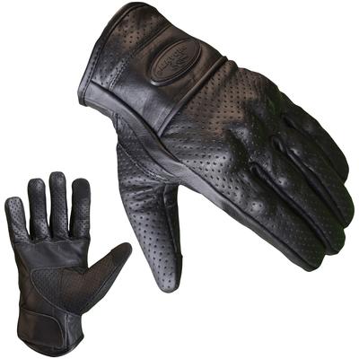 Motorradhandschuhe PROANTI Handschuhe Gr. L, schwarz Motorradhandschuhe