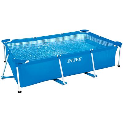 Framepool INTEX "Metal Frame Rectangular" Schwimmbecken Gr. B/H/L: Breite 200 cm x Höhe 75 cm x Länge 300 cm, 3800 l, blau Frame-Pools