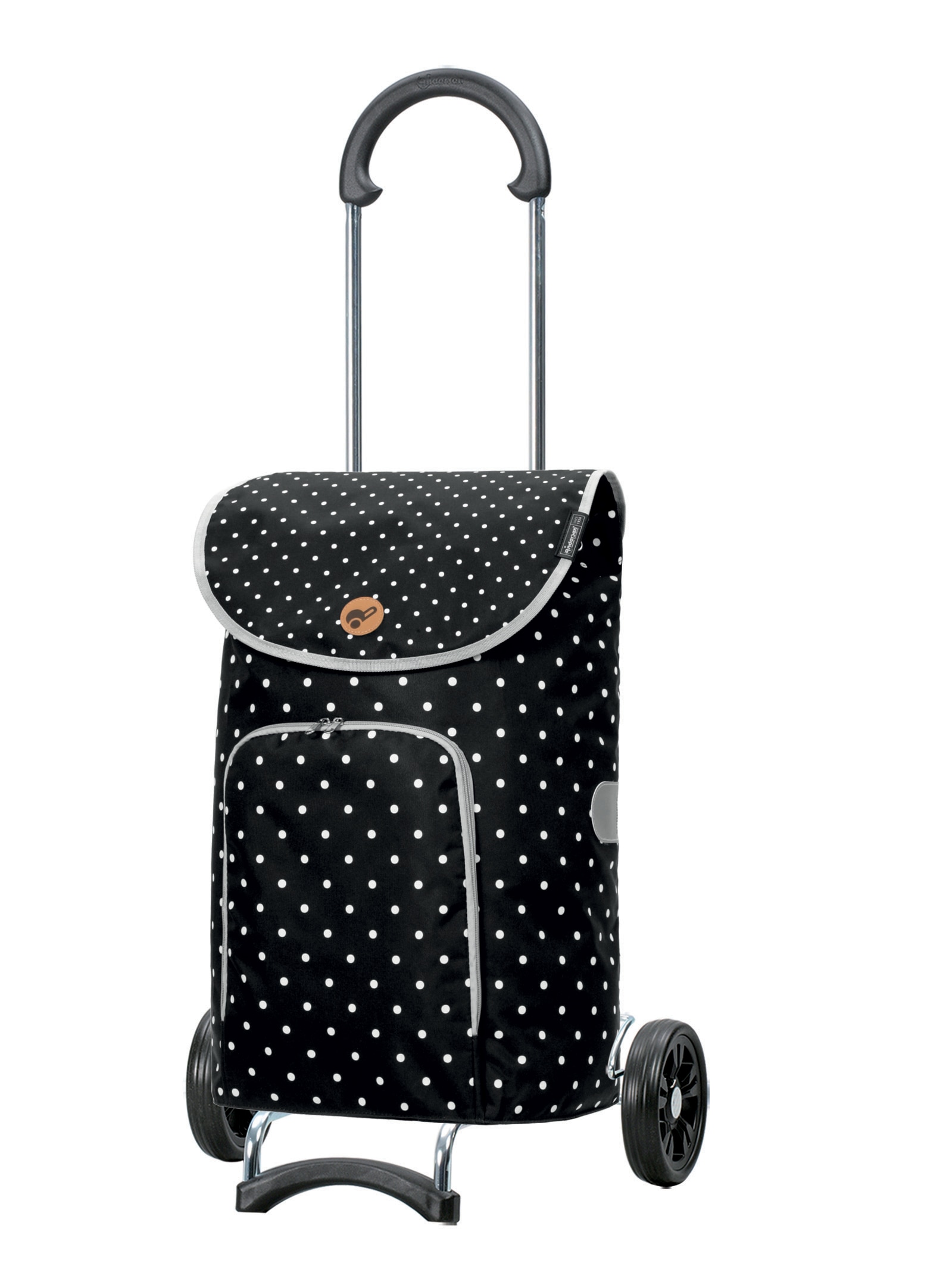 Einkaufstrolley ANDERSEN "Scala Shopper Ole, MADE IN GERMANY", schwarz, B:45cm H:101cm T:22cm, Kunstfaser, Einkaufskörbe Image