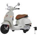 Elektro-Kinderroller JAMARA "Vespa" Elektro-Kinderfahrzeuge weiß Kinder Motorrad