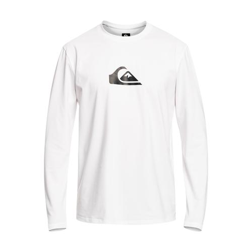„Neopren Shirt QUIKSILVER „“Solid Streak““ Gr. S/172 – 177 cm & 61 -70kg, weiß (white) Herren Shirts Surfen“