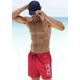 Badeshorts S.OLIVER Gr. XL (54/56), N-Gr, rot Herren Badehosen Badeshorts