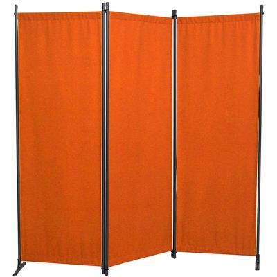 Paravent, orange, B:170cm H:165cm, Kunststoff, ANGERER FREIZEITMÖBEL, Stellwände, (B/H): ca. 170x165 cm Image
