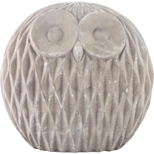 "Tierfigur PAJOMA ""Athene"" Dekofiguren Gr. Ø, grau Tierfiguren Dekofiguren Gr. L"