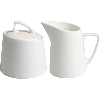 Milch- und Zuckerset RETSCH ARZBERG "Fantastic", beige (naturweiß), 2 tlg., Porzellan, Geschirr-Sets, Fine China Porzellan Image