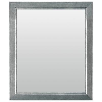 Dekospiegel LENFRA "Karen", grau (silber, jaipur), B:62cm H:102cm T:2,2cm, MDF, Spiegel, Wandspiegel Image