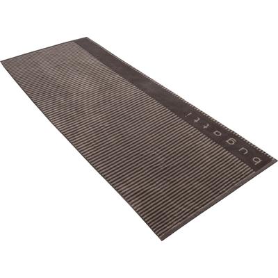 Saunatuch BUGATTI "Raffaele", grau (graphit), B:90cm L:200cm, Walkfrottee, Obermaterial: 100% Baumwolle, Handtücher (Packung), in harmonischen Farben Image