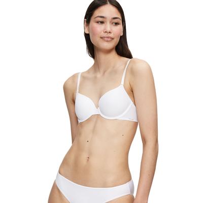 Bügel-BH TRIUMPH "Body Make-Up WHP", Damen, Gr. 70, Cup B, weiß, Microtouch, Obermaterial: 62% Polyester, 23% Polyamid, 