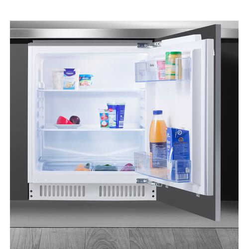 Amica Einbaukühlschrank, UVKS 16149, 81,0 cm hoch, 59,6 breit, Sicherheitsglas F (A bis G) weiß Einbaukühlschrank Einbaukühlschränke Kühlschränke Haushaltsgeräte