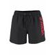 Badeshorts VENICE BEACH Gr. M (50), N-Gr, schwarz Herren Badehosen Badeshorts