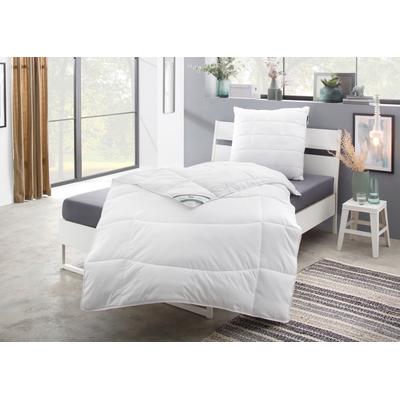 Microfaserbettdecke FAN "Komfort Plus", weiß, B:200cm L:200cm, Bezug: 100% Polyester. Füllung: 100% Lyocell (TENCEL), Bettdecken, zu jeder Jahreszeit ideal für Schwitzer Image