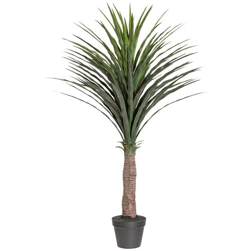 "Kunstpalme CREATIV GREEN ""Palme Yucca"" Kunstpflanzen Gr. H: 115 cm, 1 St., grün Kunstpalme Kunst-Palmen Kunstpflanzen im Kunststofftopf"