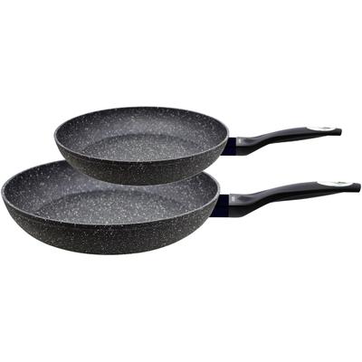 Pfannen-Set ELO "Granit Passion 2-teilig", schwarz, Pfannen, Induktion