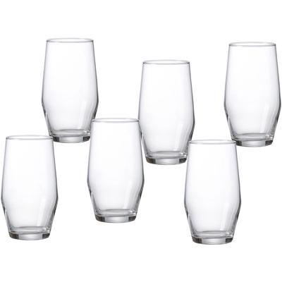 Longdrinkglas RITZENHOFF & BREKER "Salsa", transparent, H:14cm Ø:8cm, Glas, Trinkgefäße, robust und kristallklar, 6-teilig Image