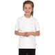 Poloshirt TRIGEMA "TRIGEMA in Piqué-Qualität" Gr. XS, weiß Kinder Shirts Polo