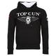 Kapuzenpullover TOP GUN "Defender TG20191012" Gr. 50 (M), schwarz (black) Herren Pullover Hoodie Sweatshirt Sweatshirts