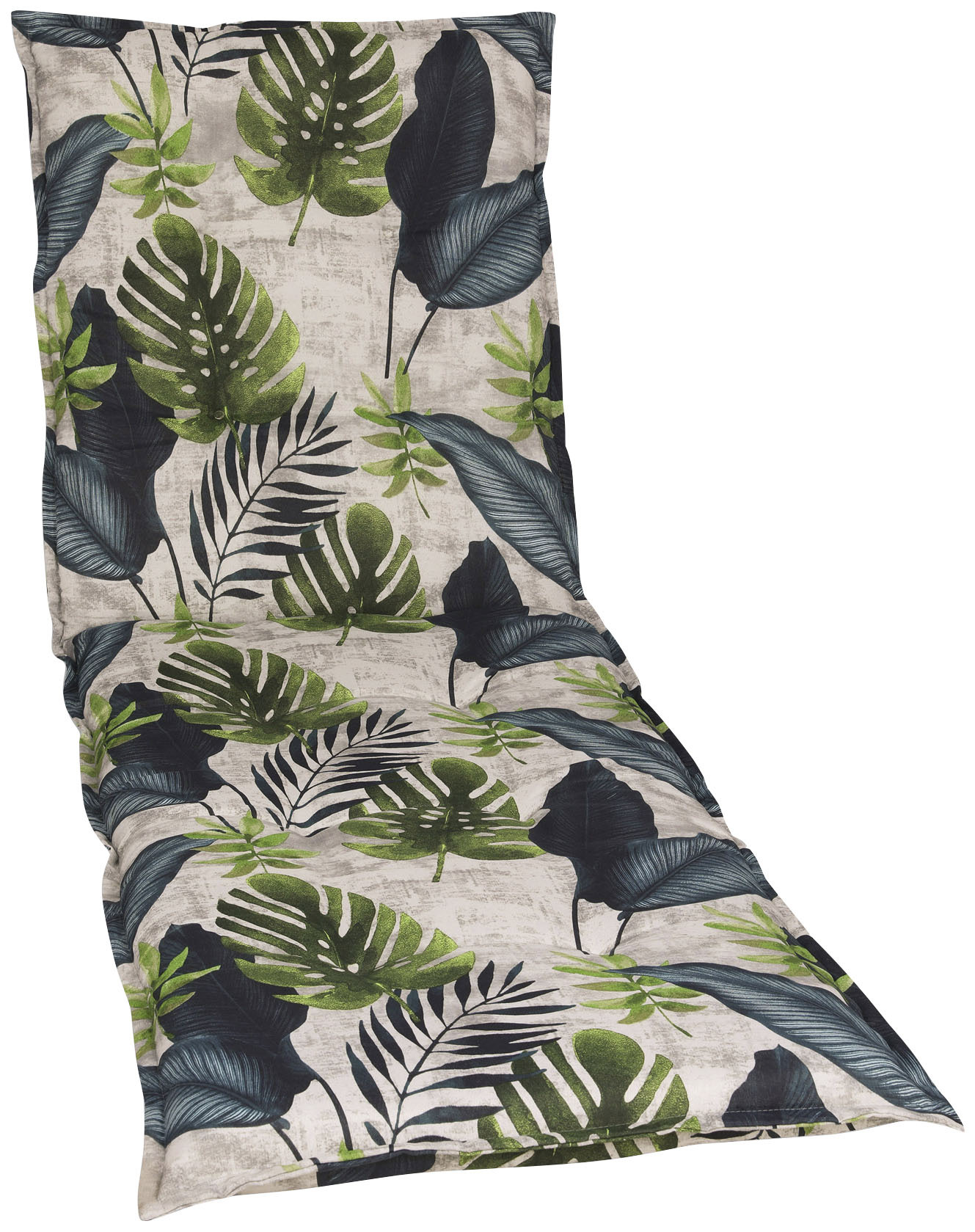Liegenauflage GO-DE, grün, B:60cm H:190cm, Bezug: 65% Polyester, 35% Baumwolle, Polsterauflagen, 190 x 60 cm Image