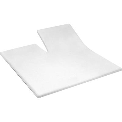 Spannbettlaken CINDERELLA "Basic Split", weiß, B:160cm L:200cm, Renforcu00e9, Obermaterial: 100% Baumwolle, Laken, mit Gummizug Image