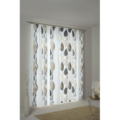 Vorhang WIRTH "Marek" Gr. 1, grau, B:145cm H:150cm, Polyester, Gardinen Image
