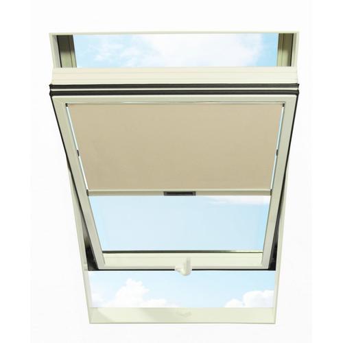 RORO TÜREN & FENSTER Dachfensterrollo Rollos Gr. 140 cm, 114 cm, beige Rollos Jalousien