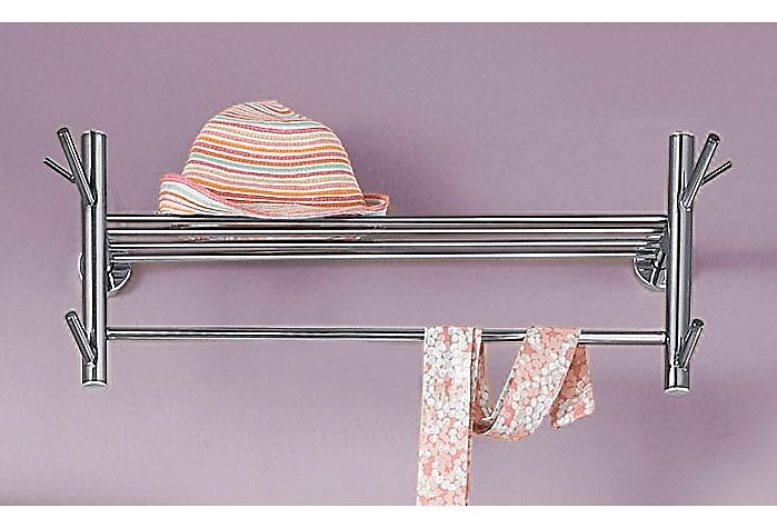 Garderobenpaneel INOSIGN, grau (anthrazitfarben), Stahl, Garderobenpaneele, Garderobenpaneel Image