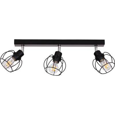 BRITOP LIGHTING Deckenleuchte "Phiphi", schwarz, Ø 13cm H: 20cm, Lampen, Dekorative Leuchte aus Metall, passende LM E27 / exkl, Made in Europe, Deckenspot Deckenstrahler Image