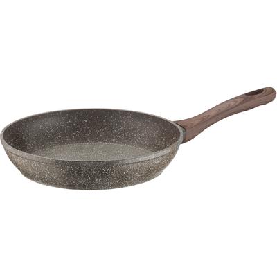 Bratpfanne PINTINOX "Chalet", braun, Ø:26cm, Pfannen, Stein-Optik, Induktionsgeeignet