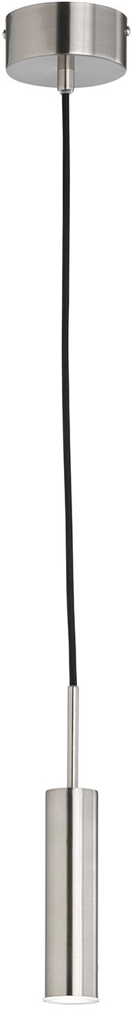 LED Pendelleuchte "Stina", grau (nickelfarben), 1, Ø 10cm H: 10cm, 1 Stk., SCHÖNER WOHNEN-KOLLEKTION, Leuchten Image