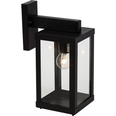 BRILLIANT Außen-Wandleuchte "Gaia", schwarz, H: 35,5cm, Lampen, Außenwandlampe hängend schwarz Image