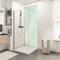 Schulte Duschrückwand Decodesign, Hochglanz, Light-Grün, 100 x 255 cm grün Küchenrückwände Küche Ordnung