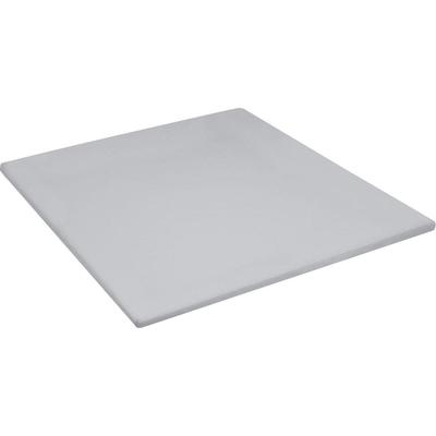 Spannbettlaken CINDERELLA "Basic Topper", grau (hellgrau), B:90cm L:210cm, Renforcu00e9, Obermaterial: 100% Baumwolle, Laken, für Topper Image