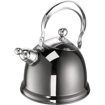 Wasserkessel SCHULTE-UFER "Luna", grau (anthrazit, edelstahlfarben), Ø:16cm, Töpfe, Ø 16 cm, 1,7 Liter, Induktion Image