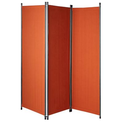 Paravent "Swingtex", orange (terracotta), B:165cm H:165cm, Stahl, Acryl, ANGERER FREIZEITMÖBEL, Stellwände, (B/H): ca. 165x165 cm Image