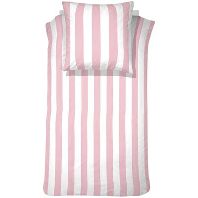 Bettwäsche CINDERELLA "Jacky", pink, B/L: 135cm x 200cm, , Renforcé, B/L: 80cm x 80cm, Renforcu00e9, Obermaterial: 100% Baumwolle, Bettwäsche, mit Blockstreifen Image