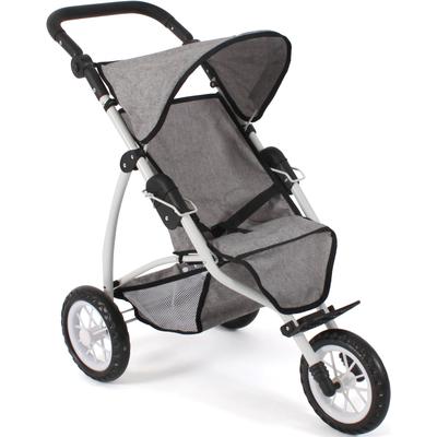 Puppenbuggy CHIC2000 "Leon, Melange Grau" Puppenwagen grau (melange grau) Kinder Puppenwagen -trage